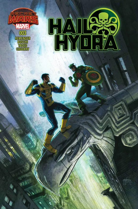 Couverture de Hail Hydra (2015) #3