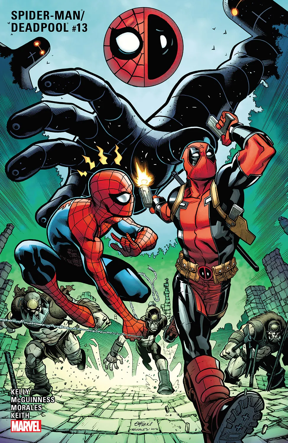 Couverture de Spider-Man/Deadpool (2016) #13