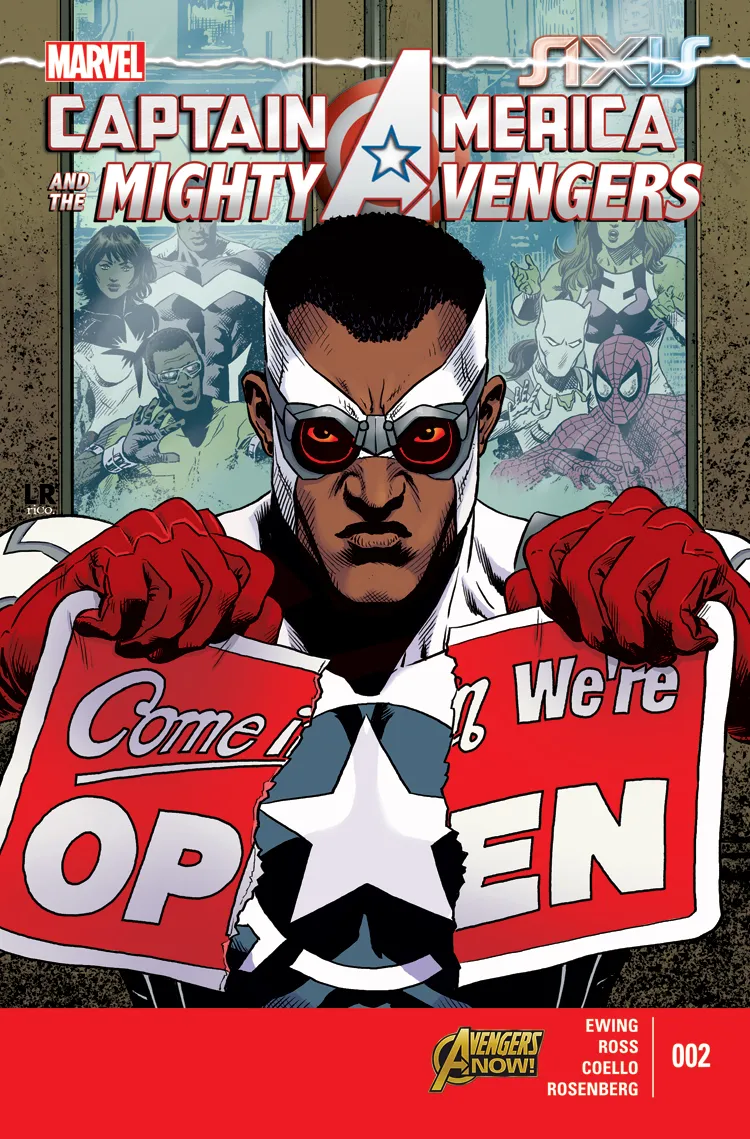 Couverture de Captain America & the Mighty Avengers (2014) #2