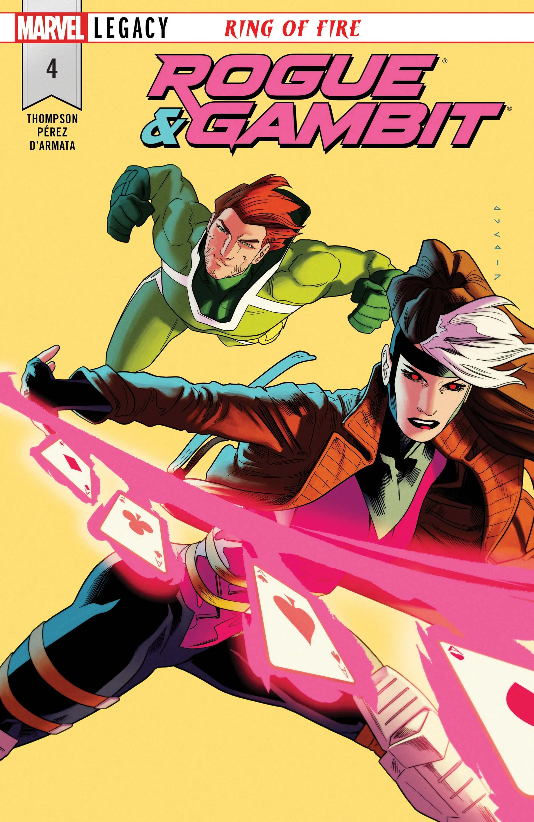 Couverture de Rogue & Gambit (2018) #4