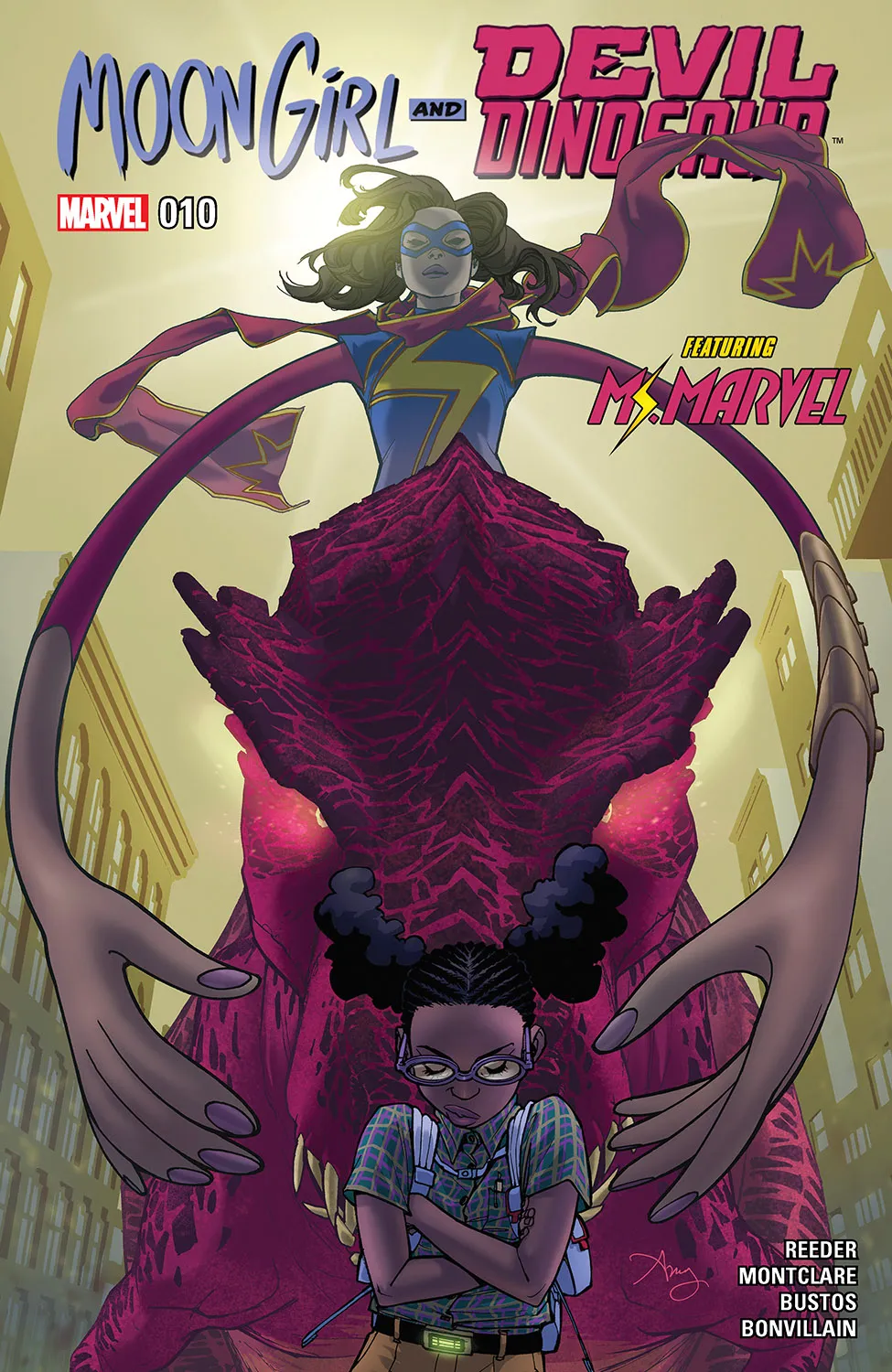 Couverture de Moon Girl and Devil Dinosaur (2015) #10