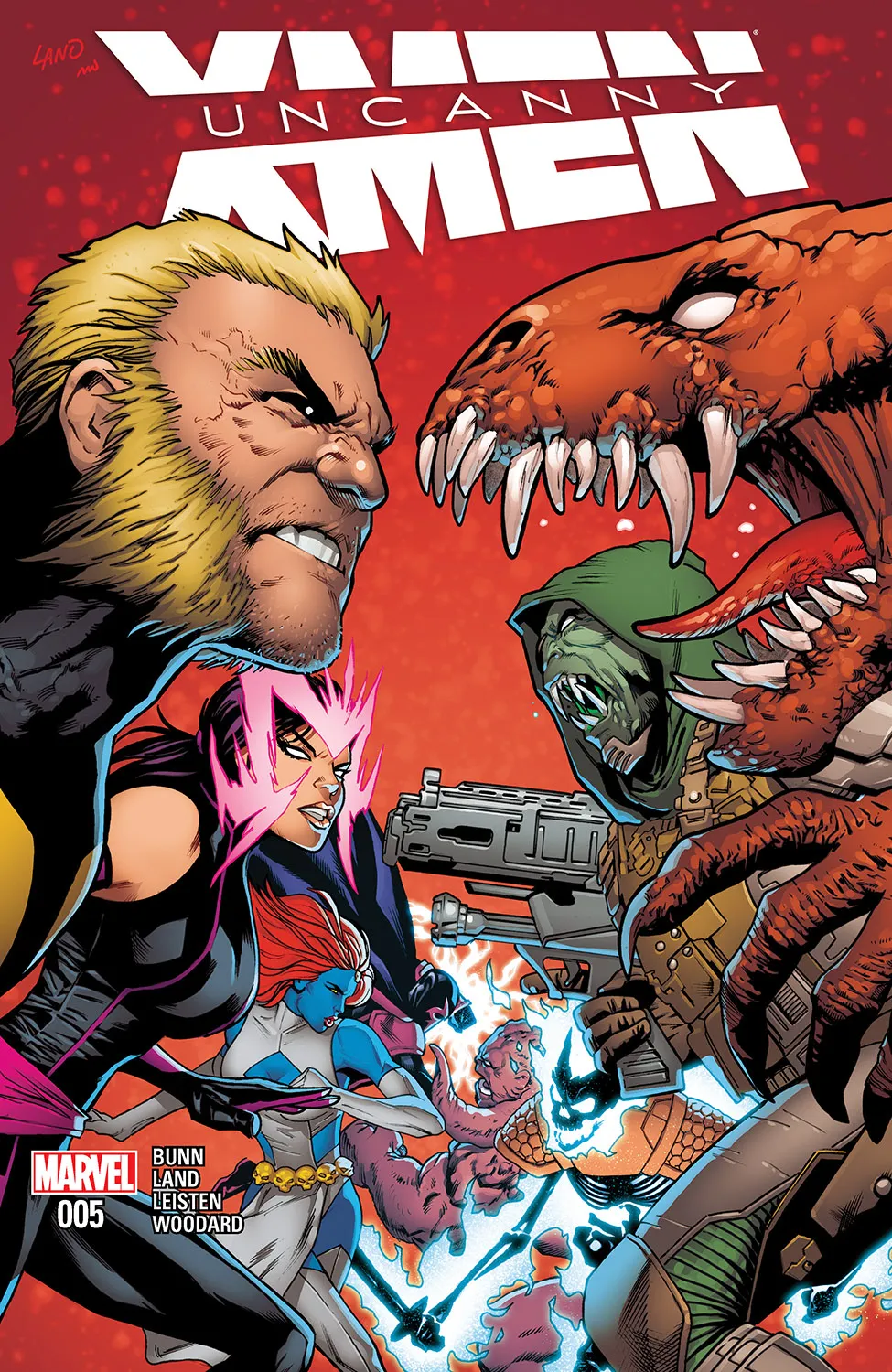 Couverture de Uncanny X-Men (2016) #5