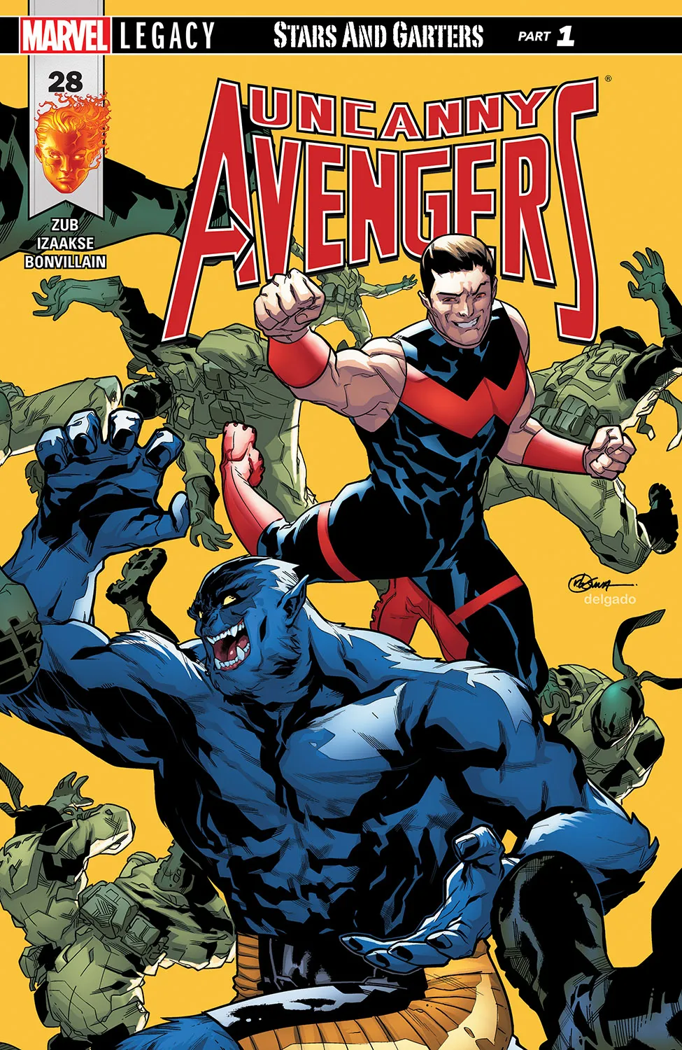 Couverture de Uncanny Avengers (2015) #28