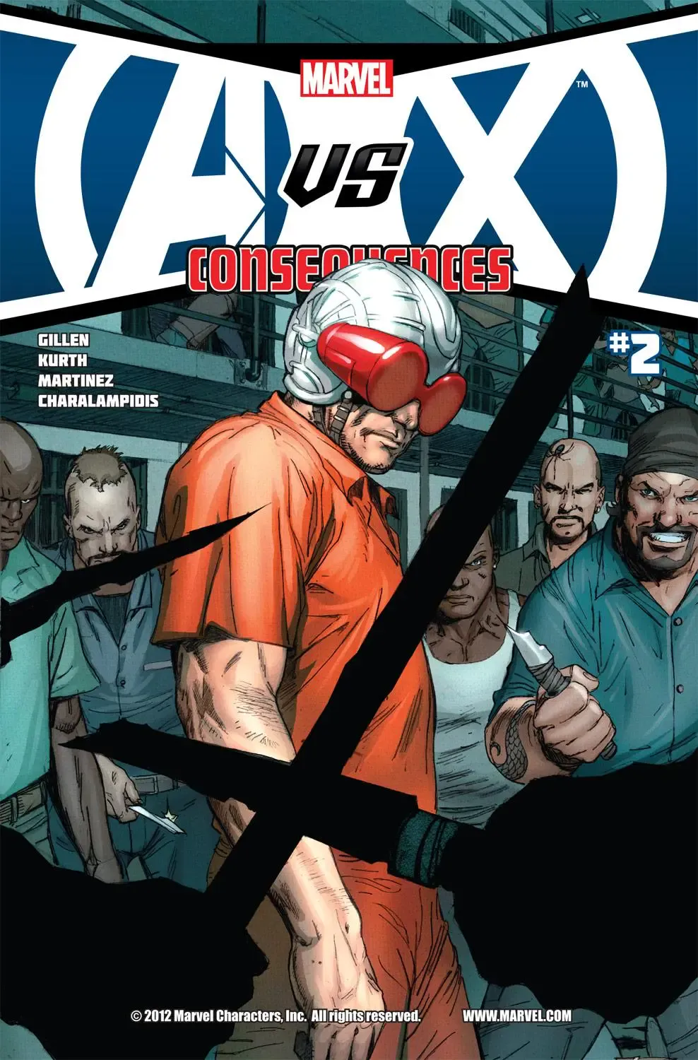 Couverture de Avengers Vs. X-Men: Consequences (2012) #2
