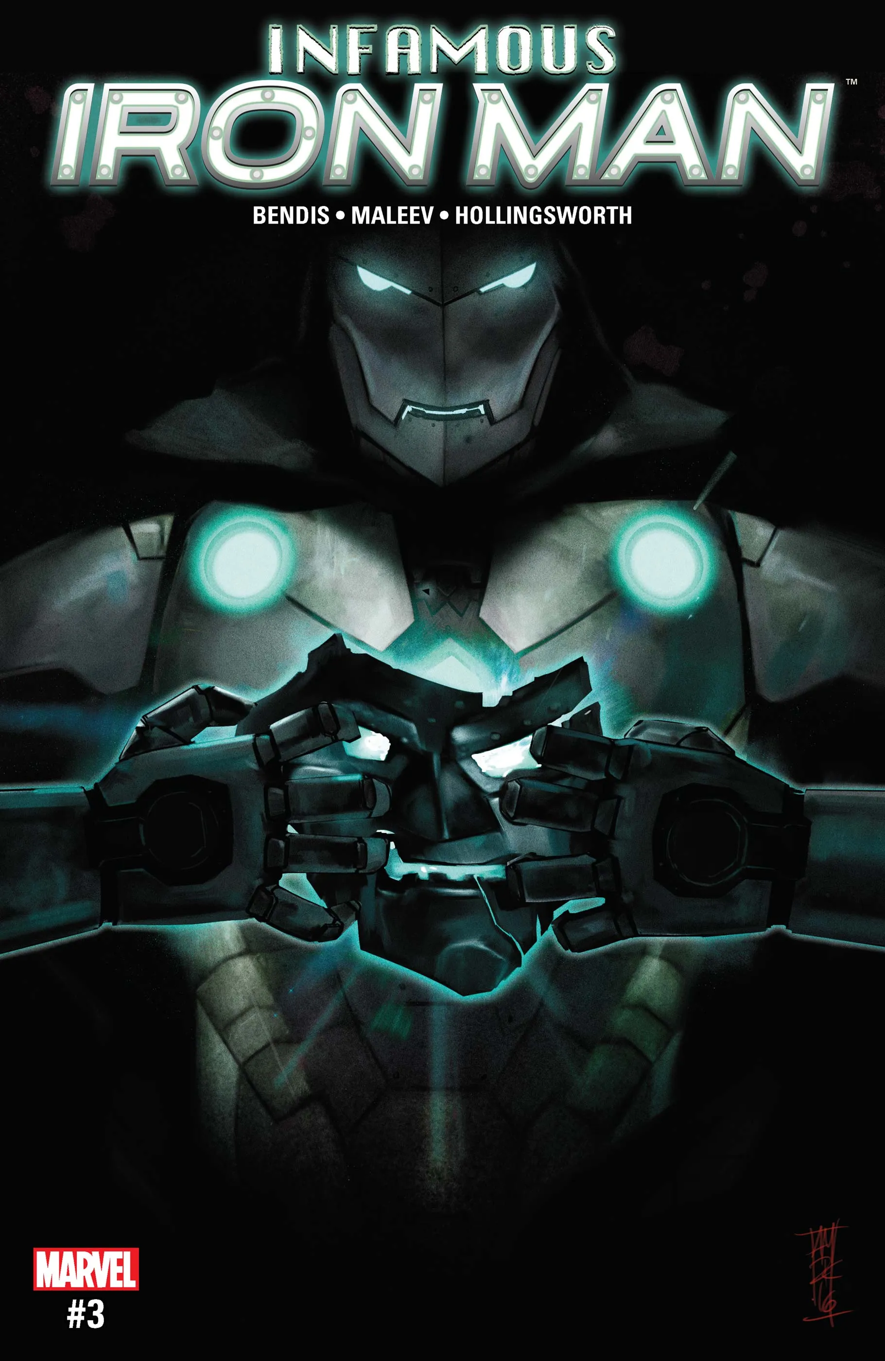 Couverture de Infamous Iron Man (2016) #3