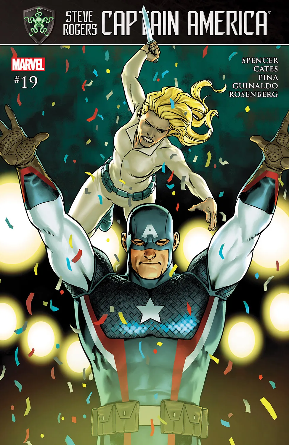 Couverture de Captain America: Steve Rogers (2016) #19