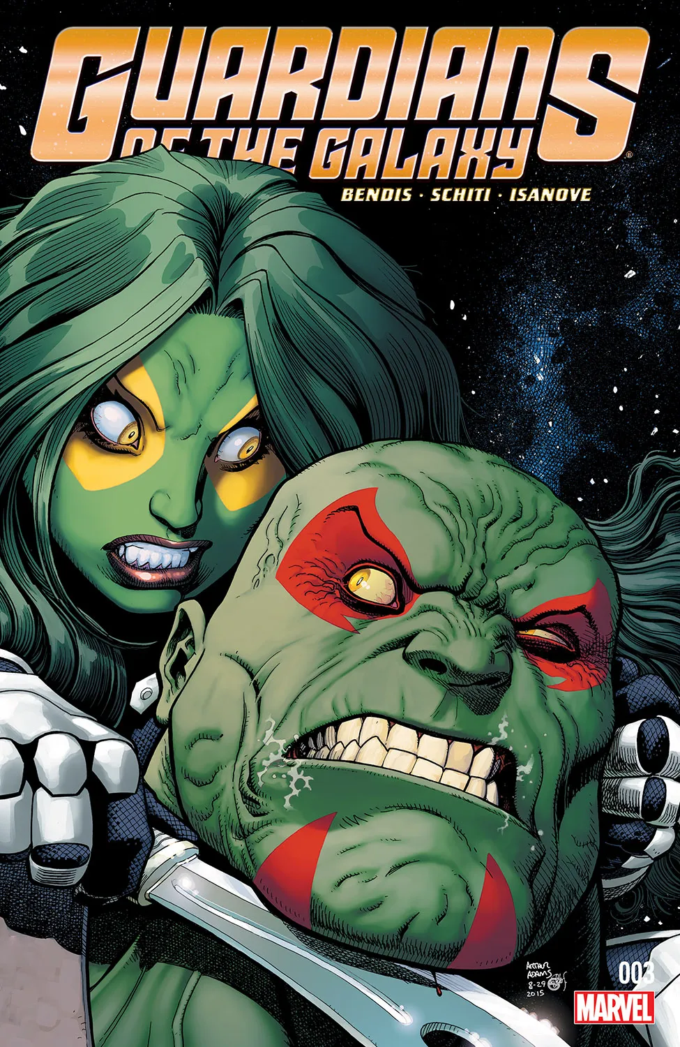 Couverture de Guardians of the Galaxy (2015) #3