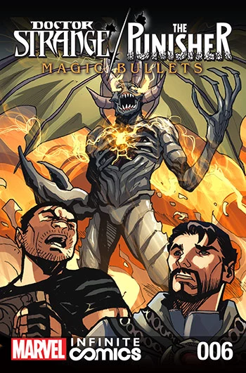 Couverture de Doctor Strange/Punisher: Magic Bullets (2016) #6