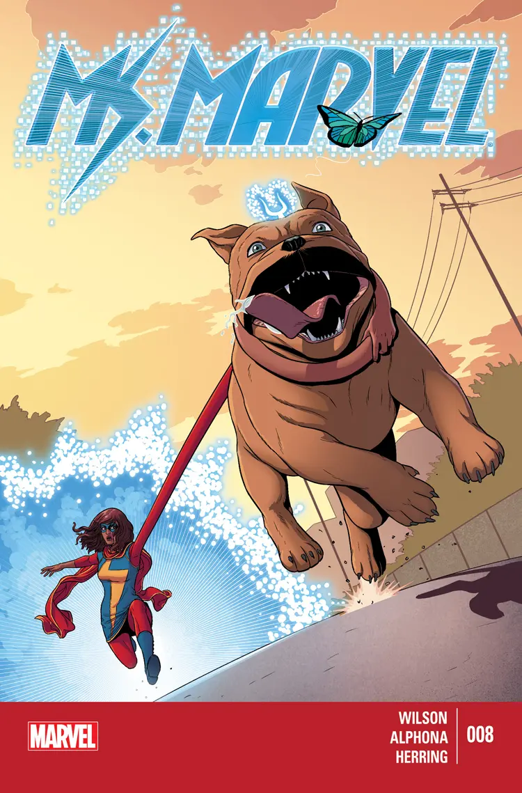 Couverture de Ms. Marvel (2014) #8