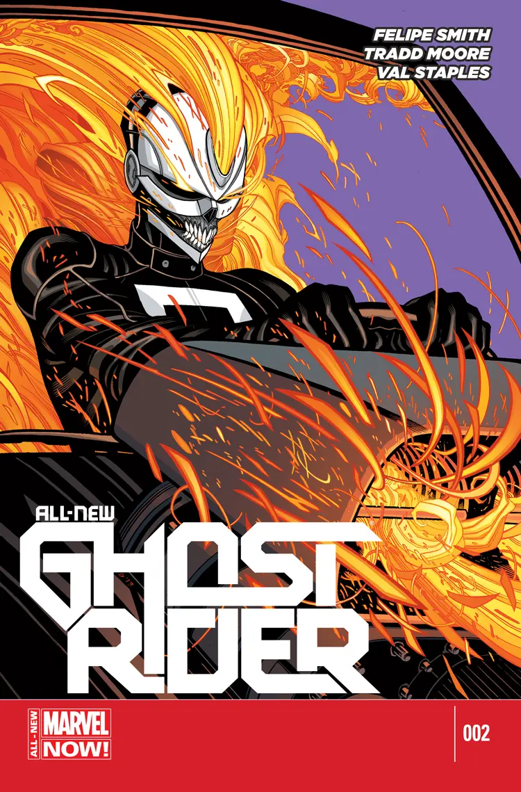 Couverture de All-New Ghost Rider (2014) #2