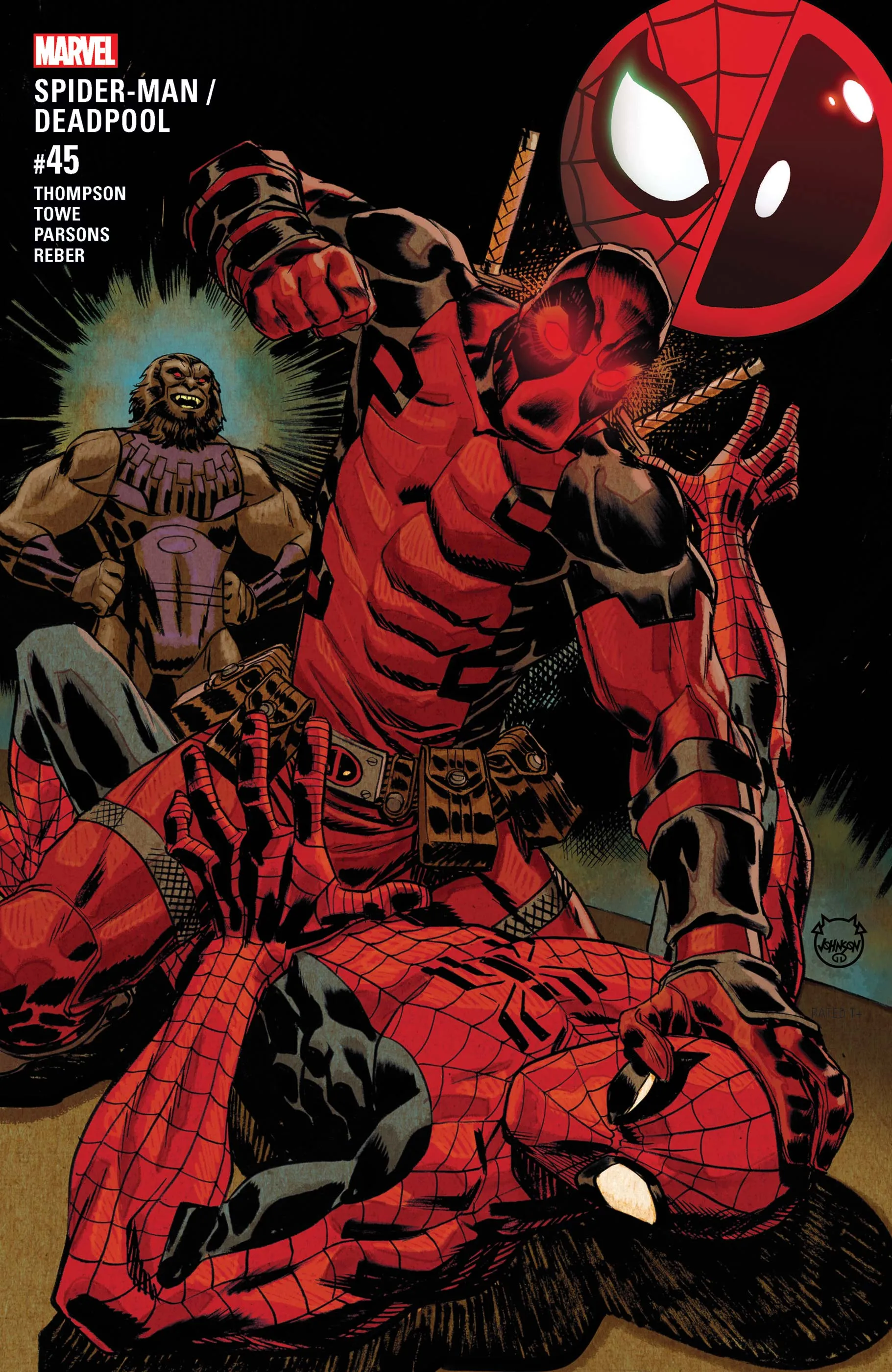 Couverture de Spider-Man/Deadpool (2016) #45