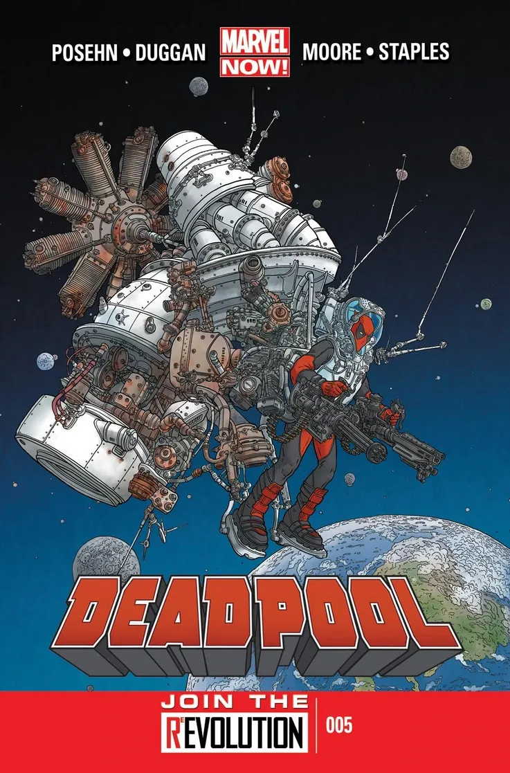 Couverture de Deadpool (2012) #5