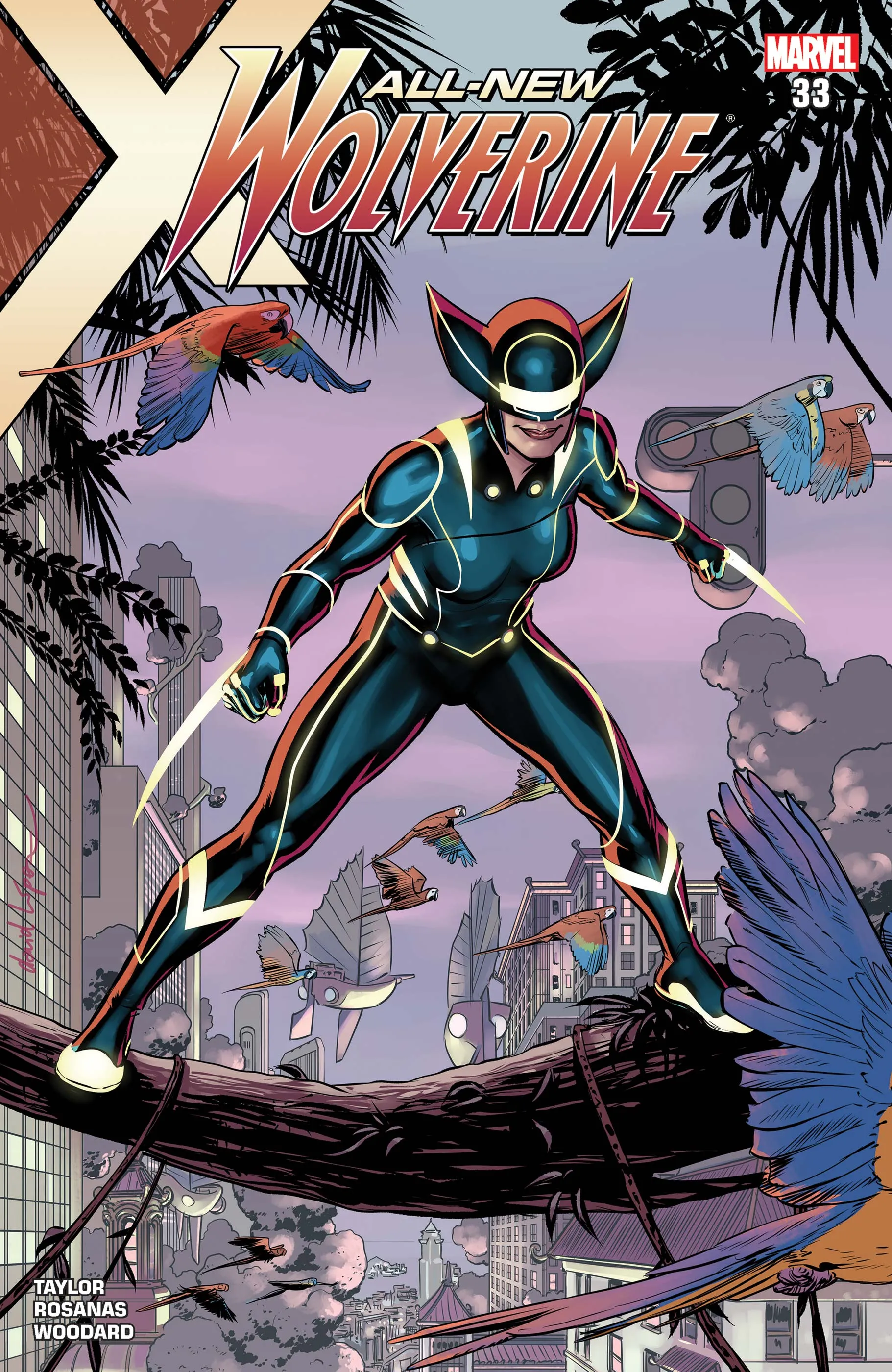 Couverture de All-New Wolverine (2015) #33