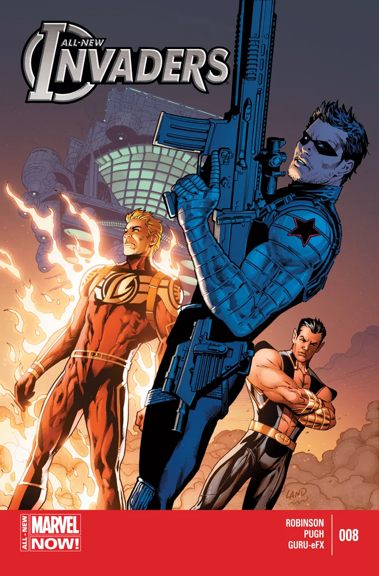Couverture de All-New Invaders (2014) #8