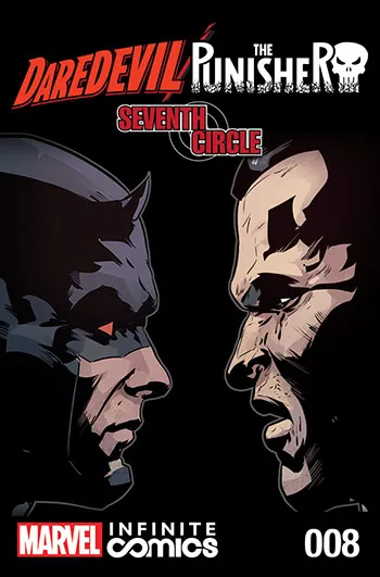 Couverture de Daredevil/Punisher: Seventh Circle (2016) #8