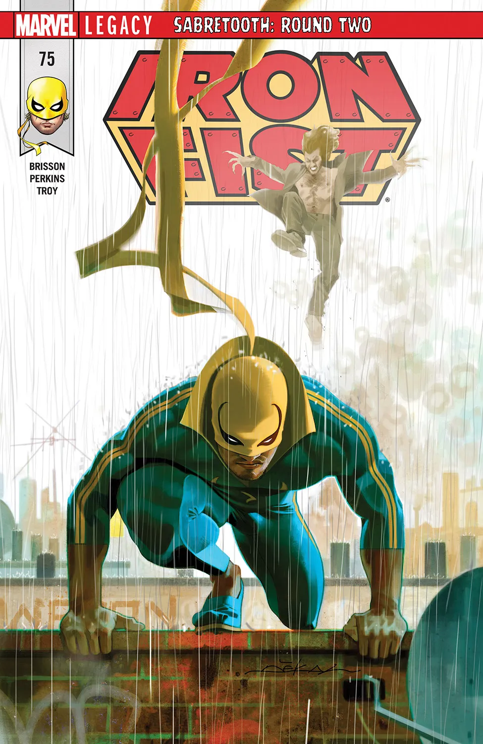 Couverture de Iron Fist (2017) #75