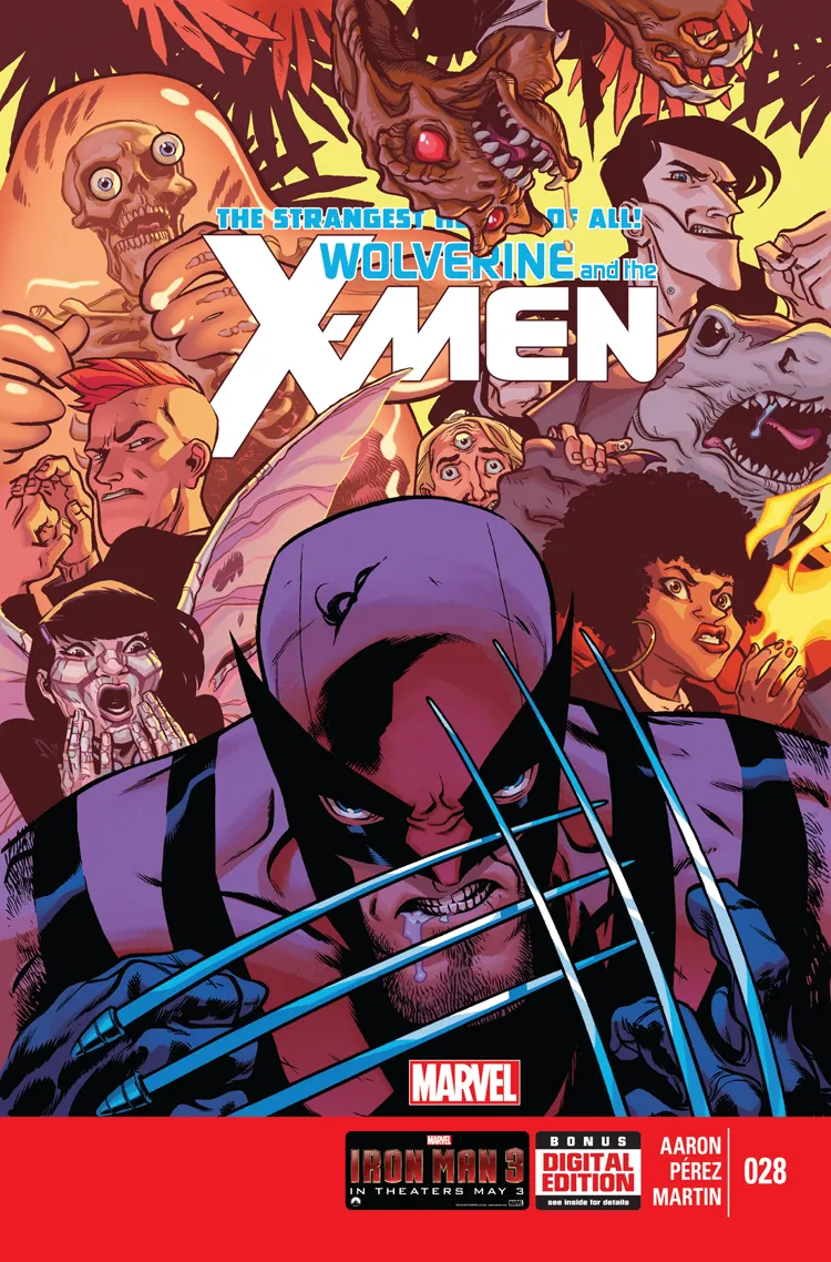 Couverture de Wolverine & the X-Men (2011) #28