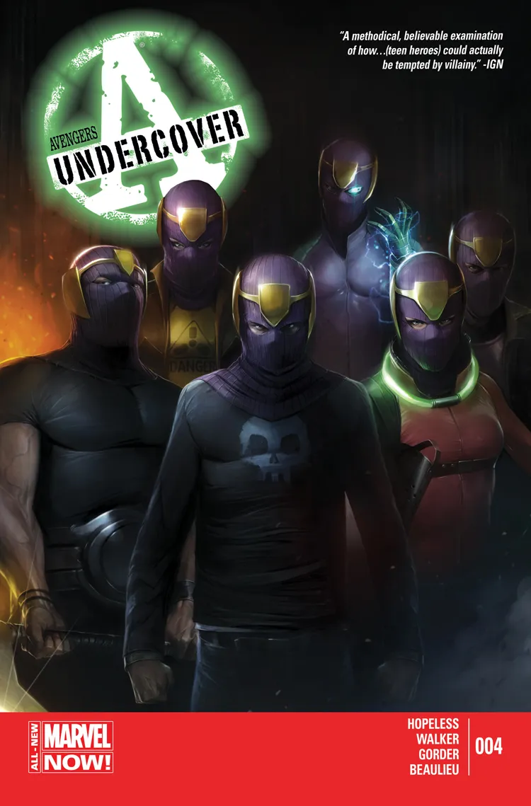 Couverture de Avengers Undercover (2014) #4