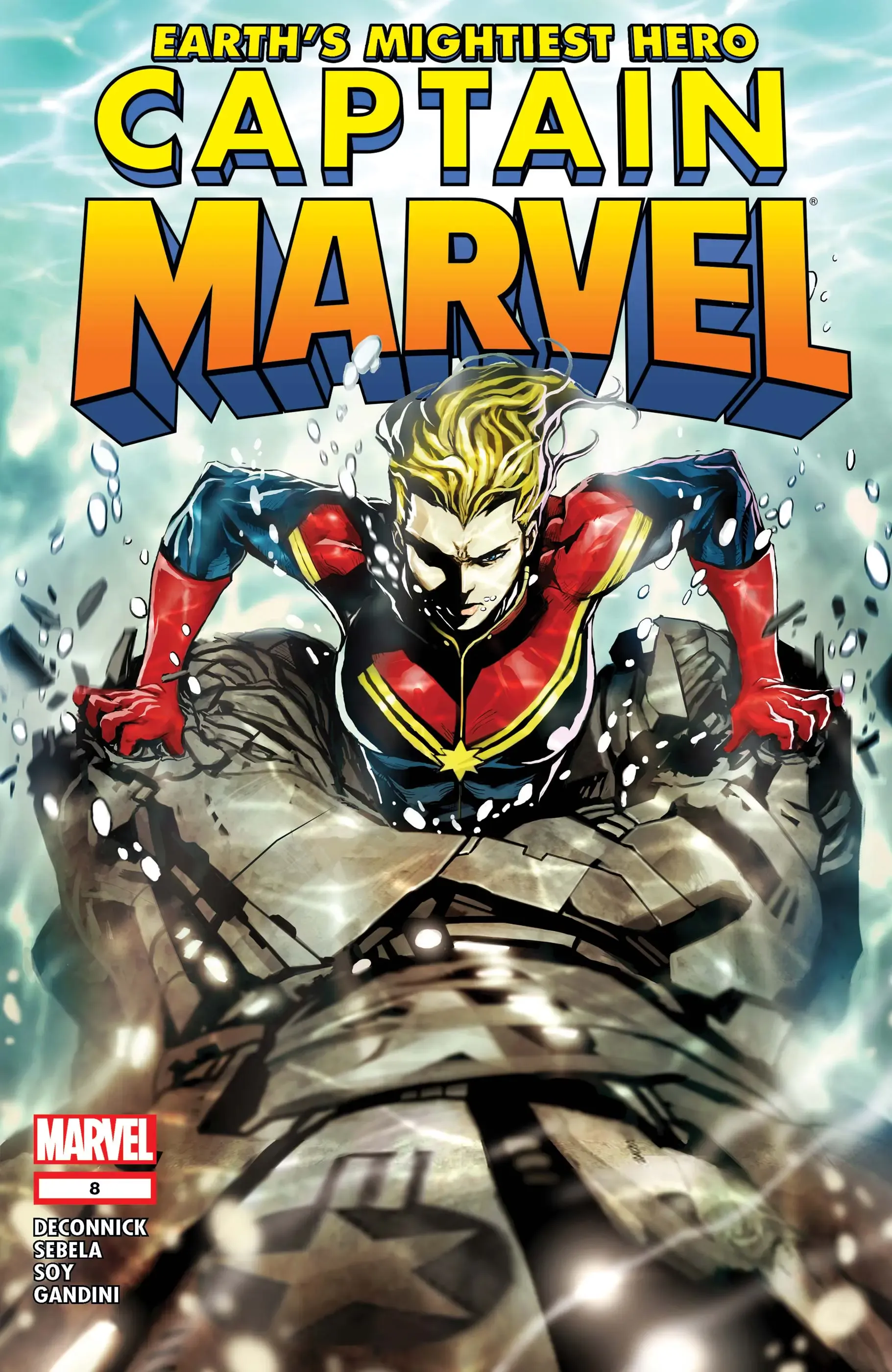 Couverture de Captain Marvel (2012) #8