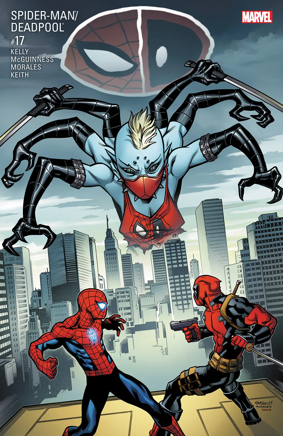 Couverture de Spider-Man/Deadpool (2016) #17