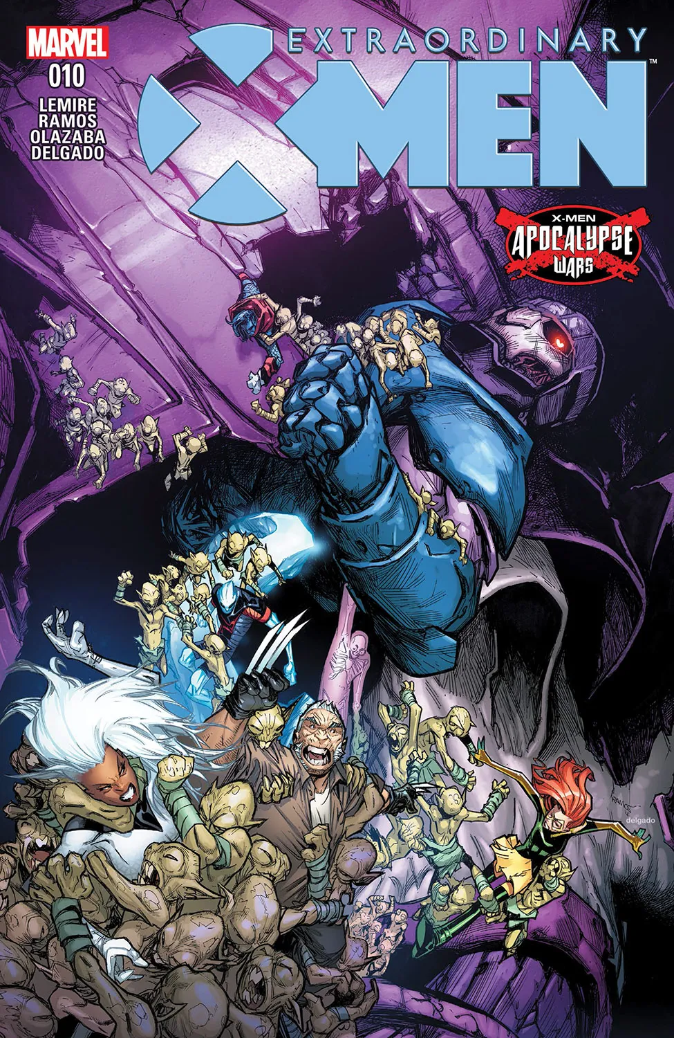 Couverture de Extraordinary X-Men (2015) #10