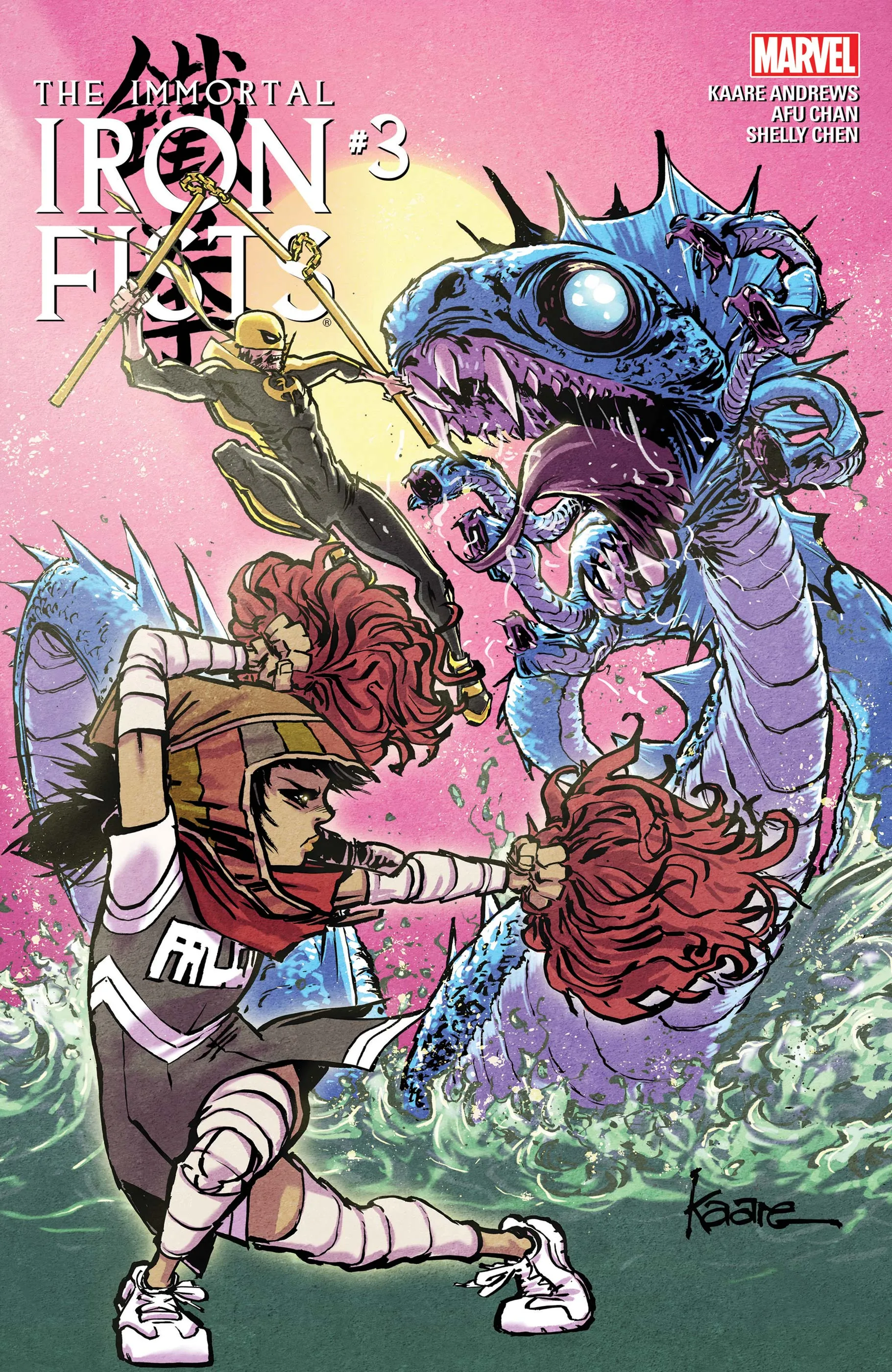 Couverture de Immortal Iron Fists (2017) #3