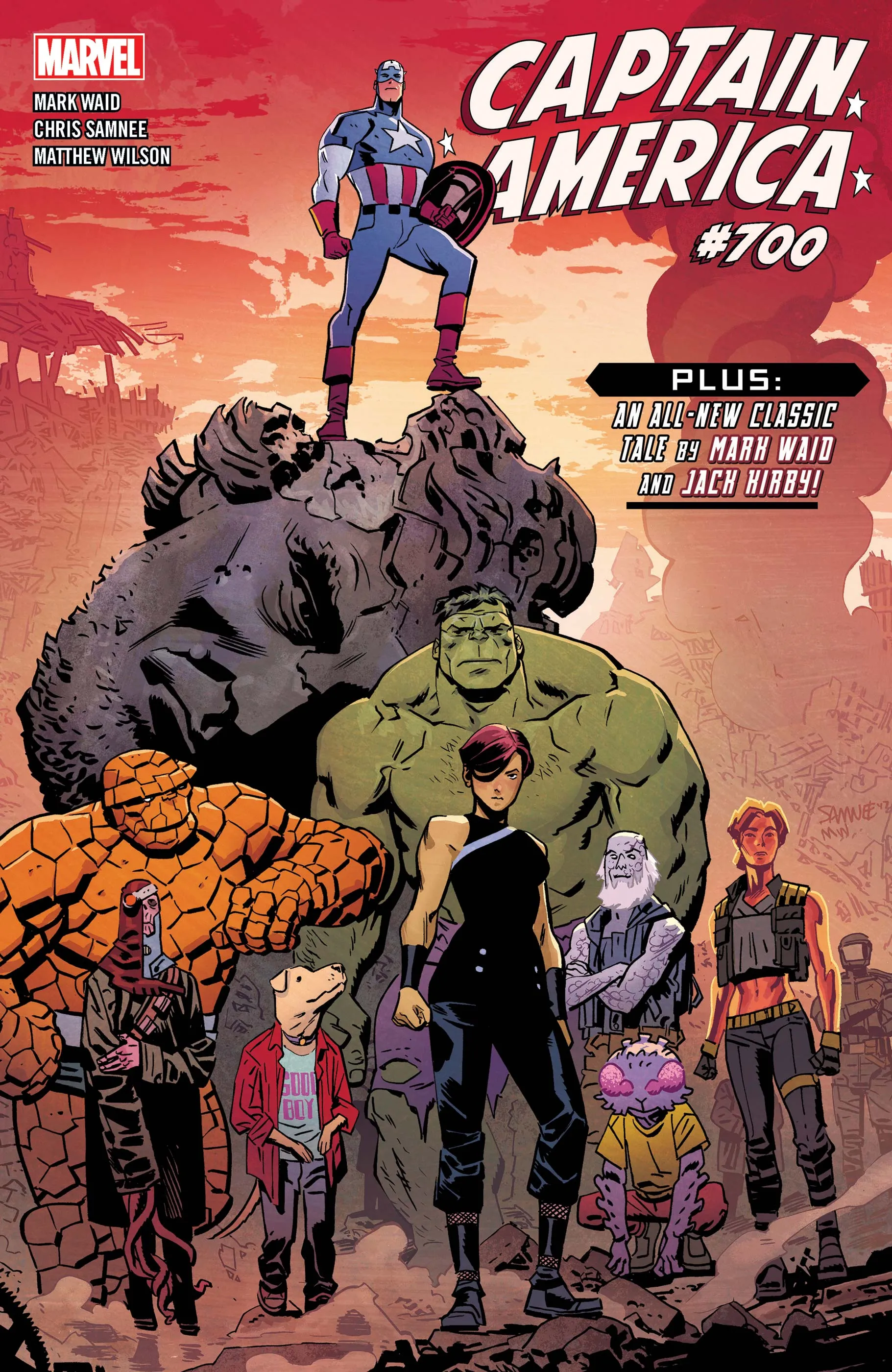 Couverture de Captain America (2017) #700