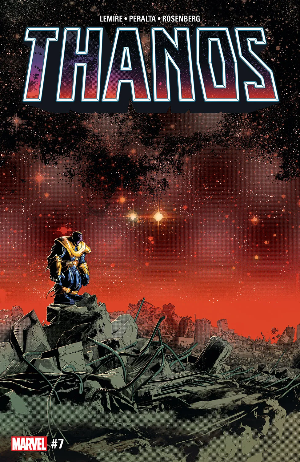 Couverture de Thanos (2016) #7