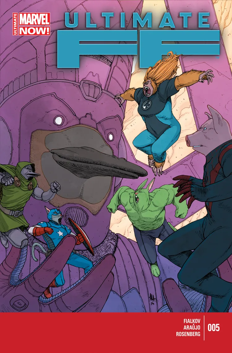 Couverture de Ultimate FF (2014) #5