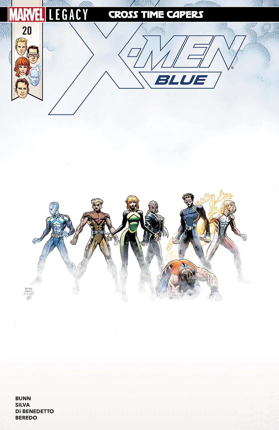Couverture de X-Men: Blue (2017) #20
