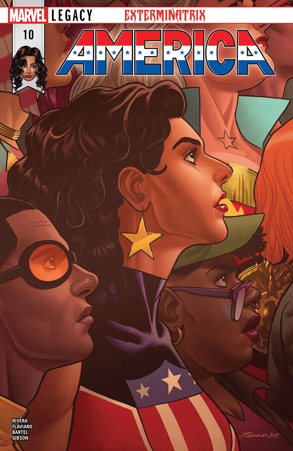Couverture de America (2017) #10