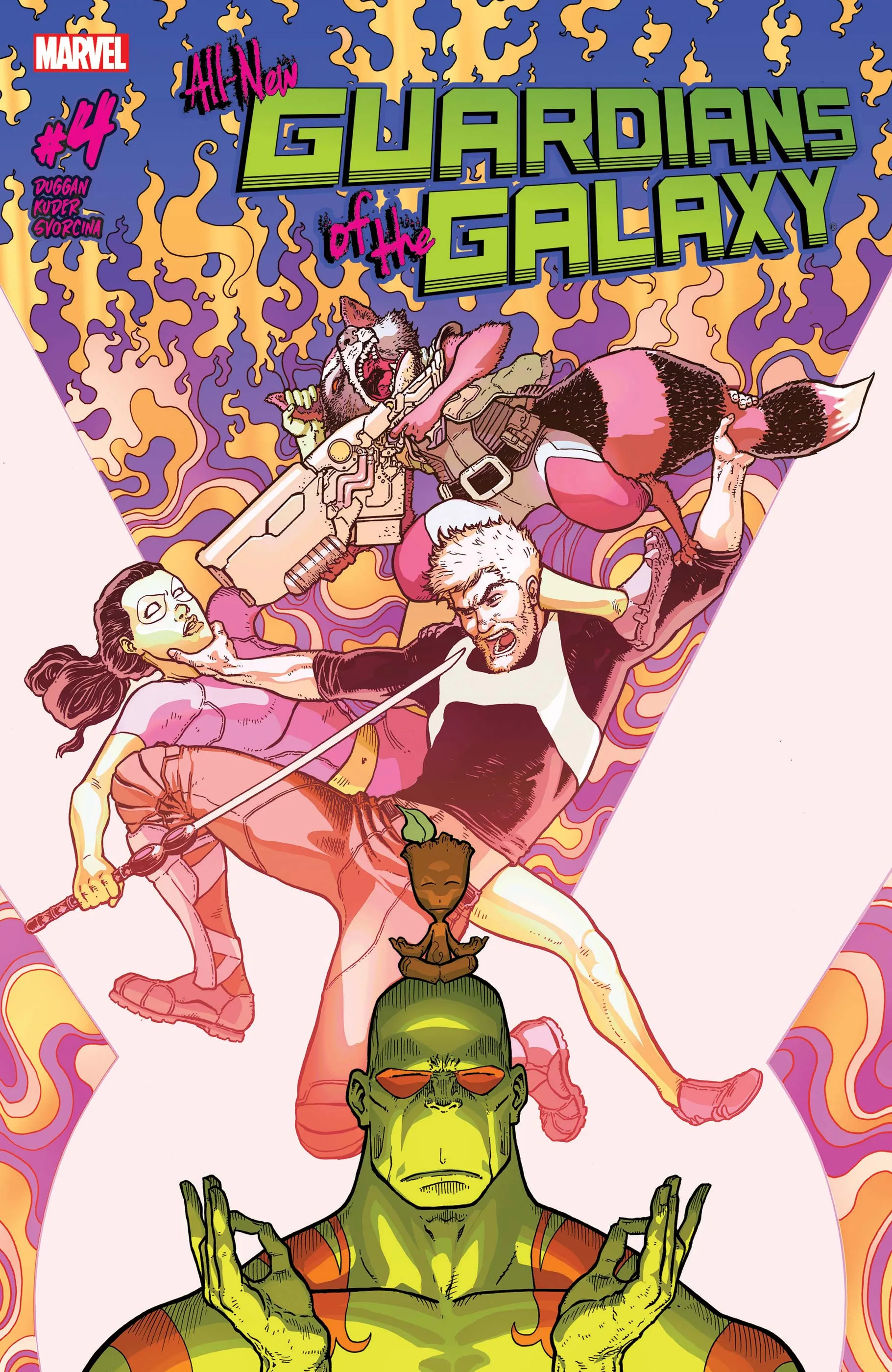 Couverture de All-New Guardians of the Galaxy (2017) #4
