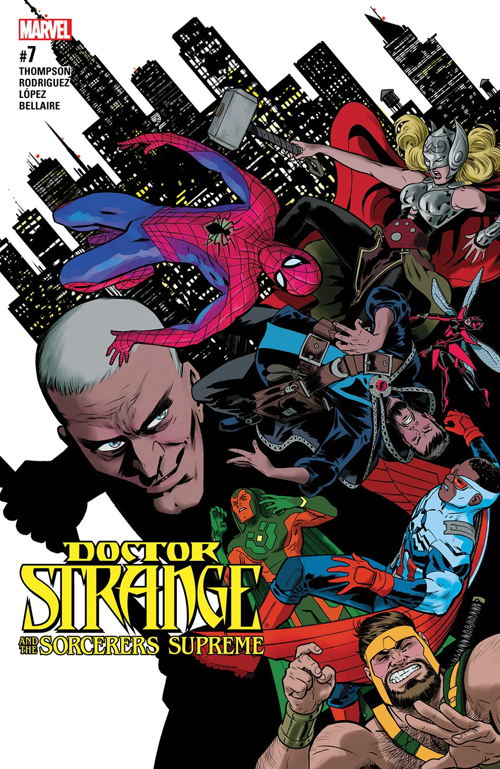 Couverture de Doctor Strange and the Sorcerers Supreme (2016) #7