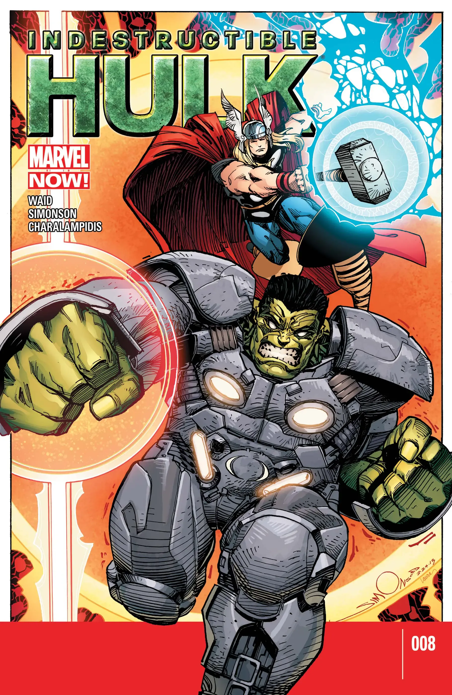 Couverture de Indestructible Hulk (2012) #8