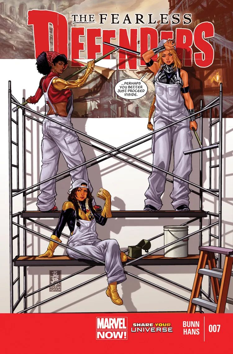 Couverture de Fearless Defenders (2013) #7