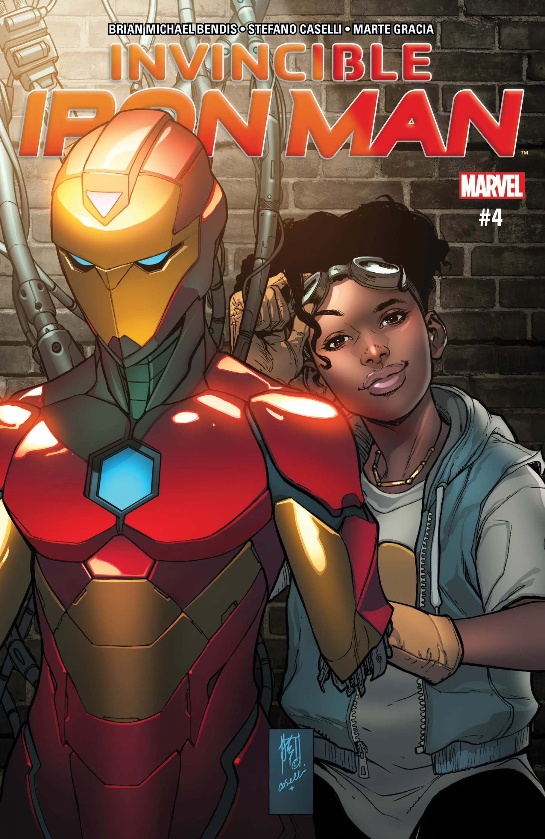 Couverture de Invincible Iron Man (2016) #4