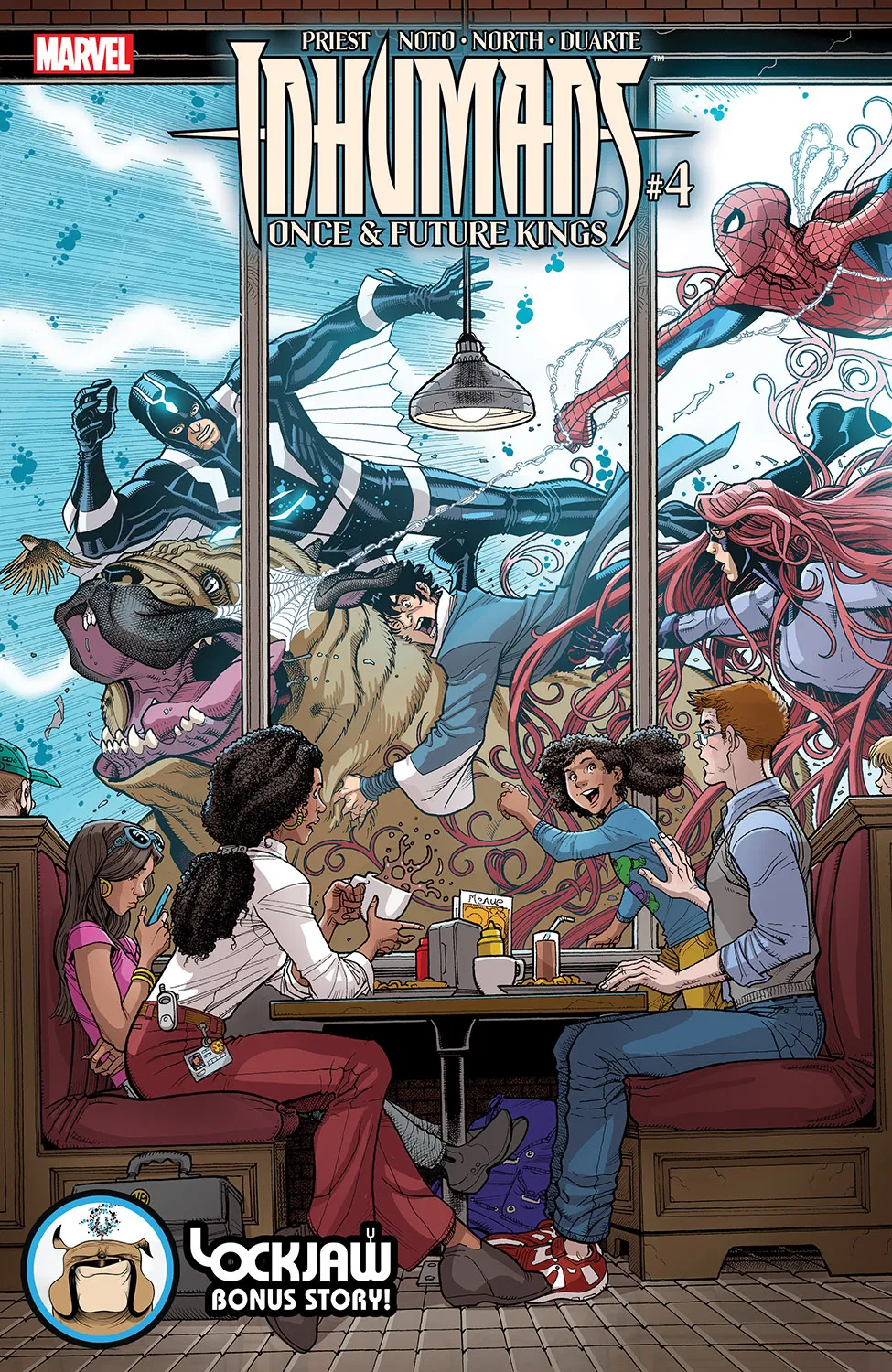 Couverture de Inhumans: Once and Future Kings (2017) #4