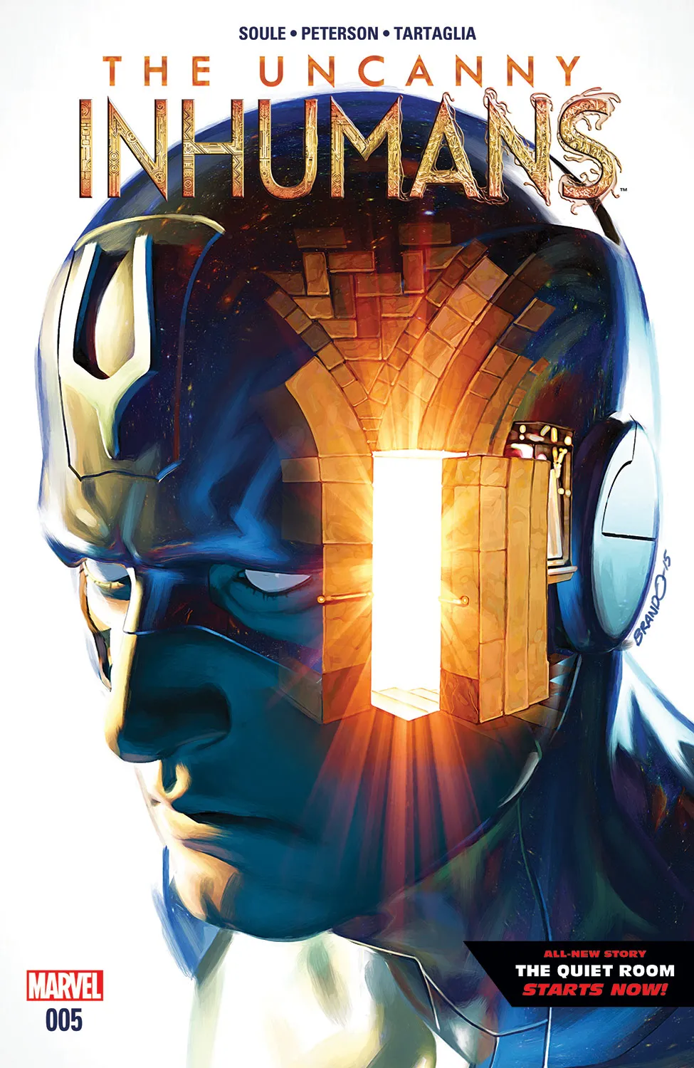 Couverture de Uncanny Inhumans (2015) #5