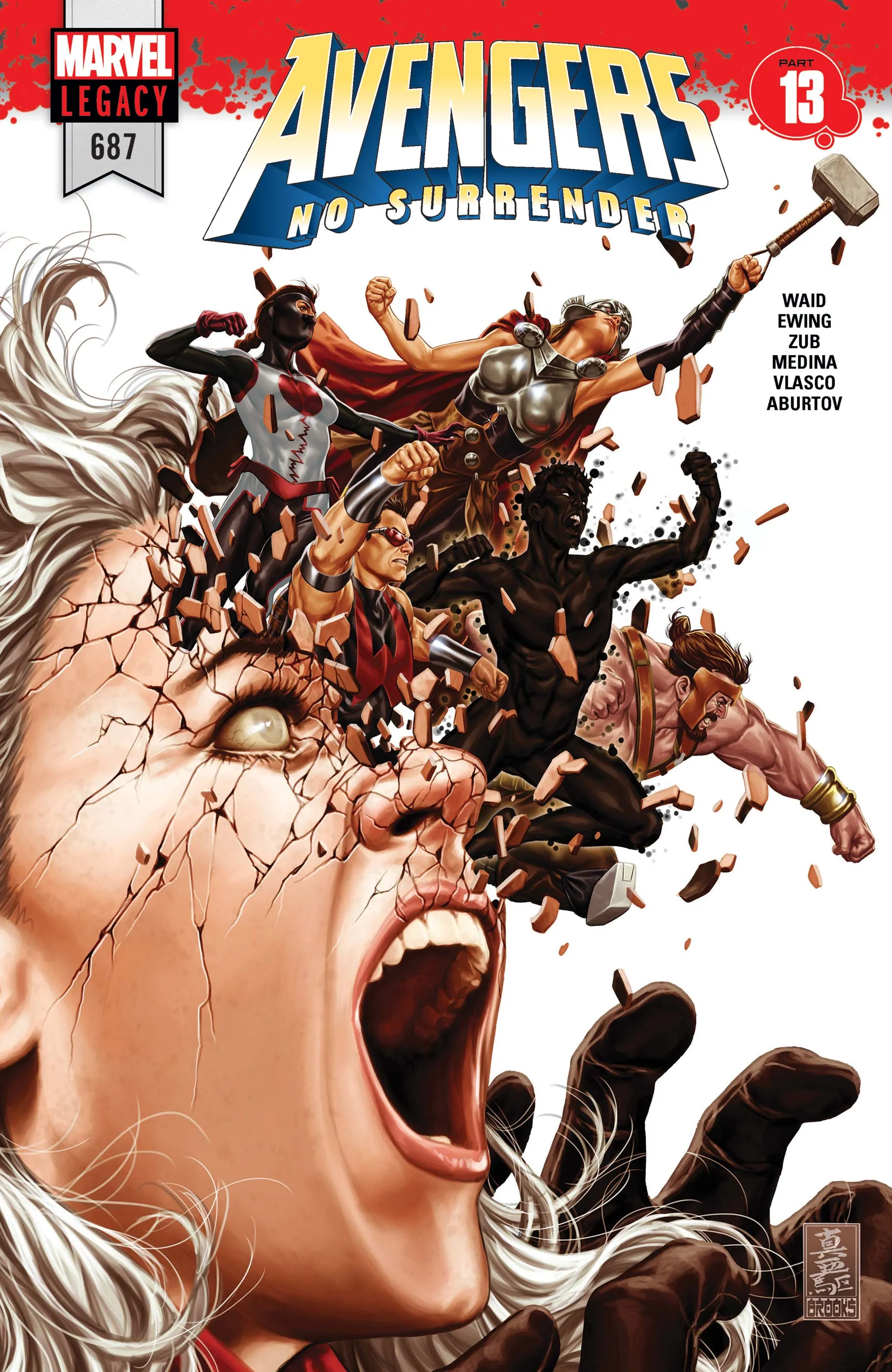 Couverture de Avengers (2016) #687