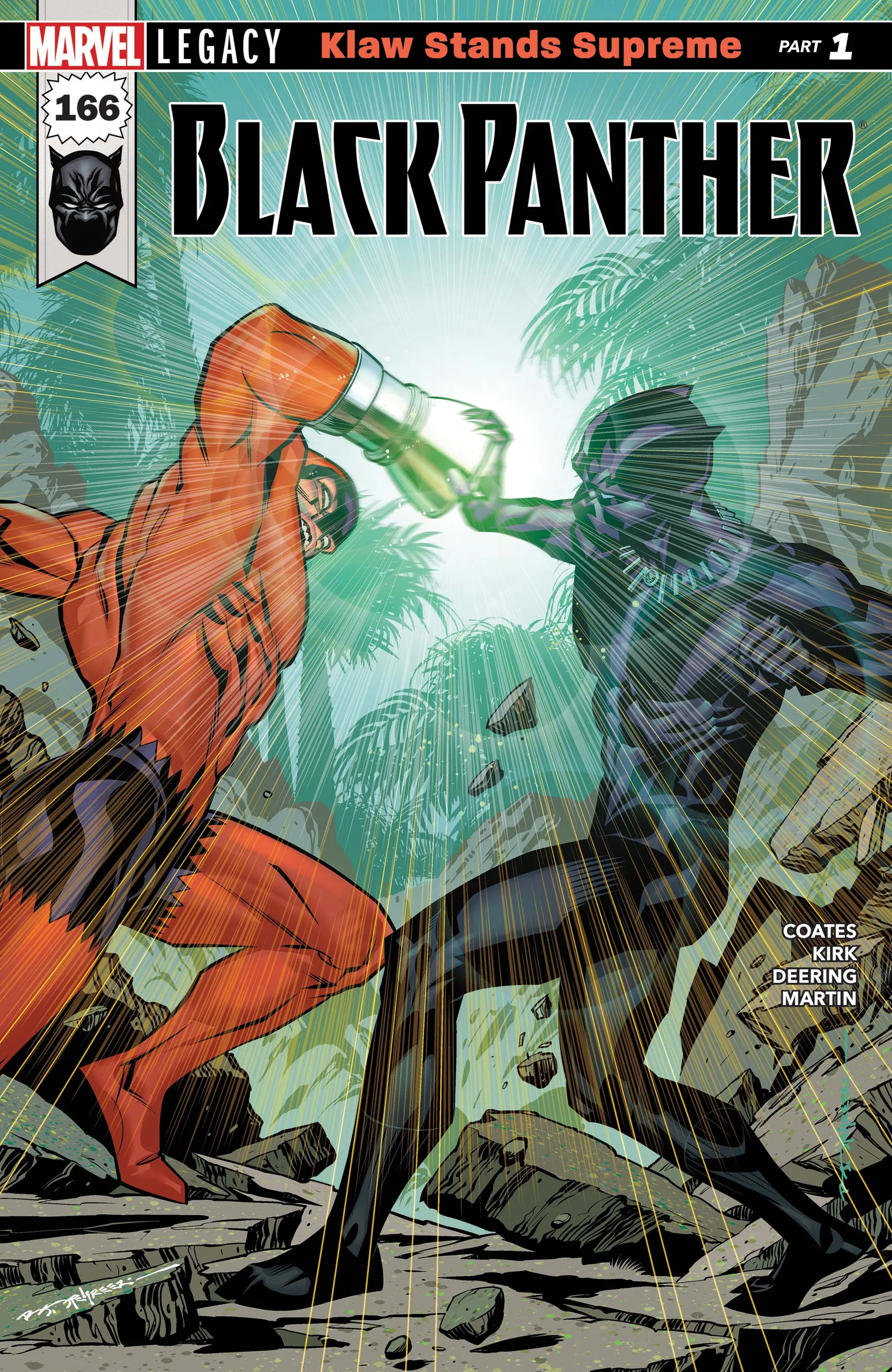 Couverture de Black Panther (2016) #166