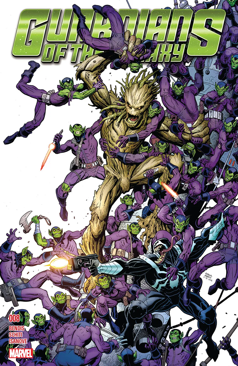 Couverture de Guardians of the Galaxy (2015) #8