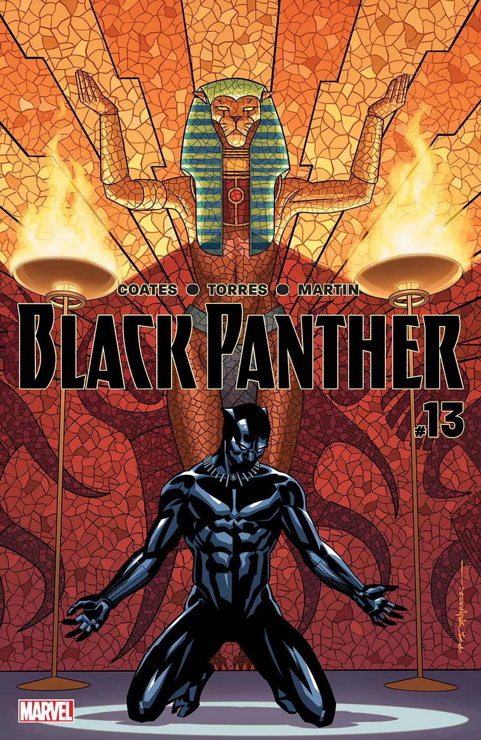 Couverture de Black Panther (2016) #13