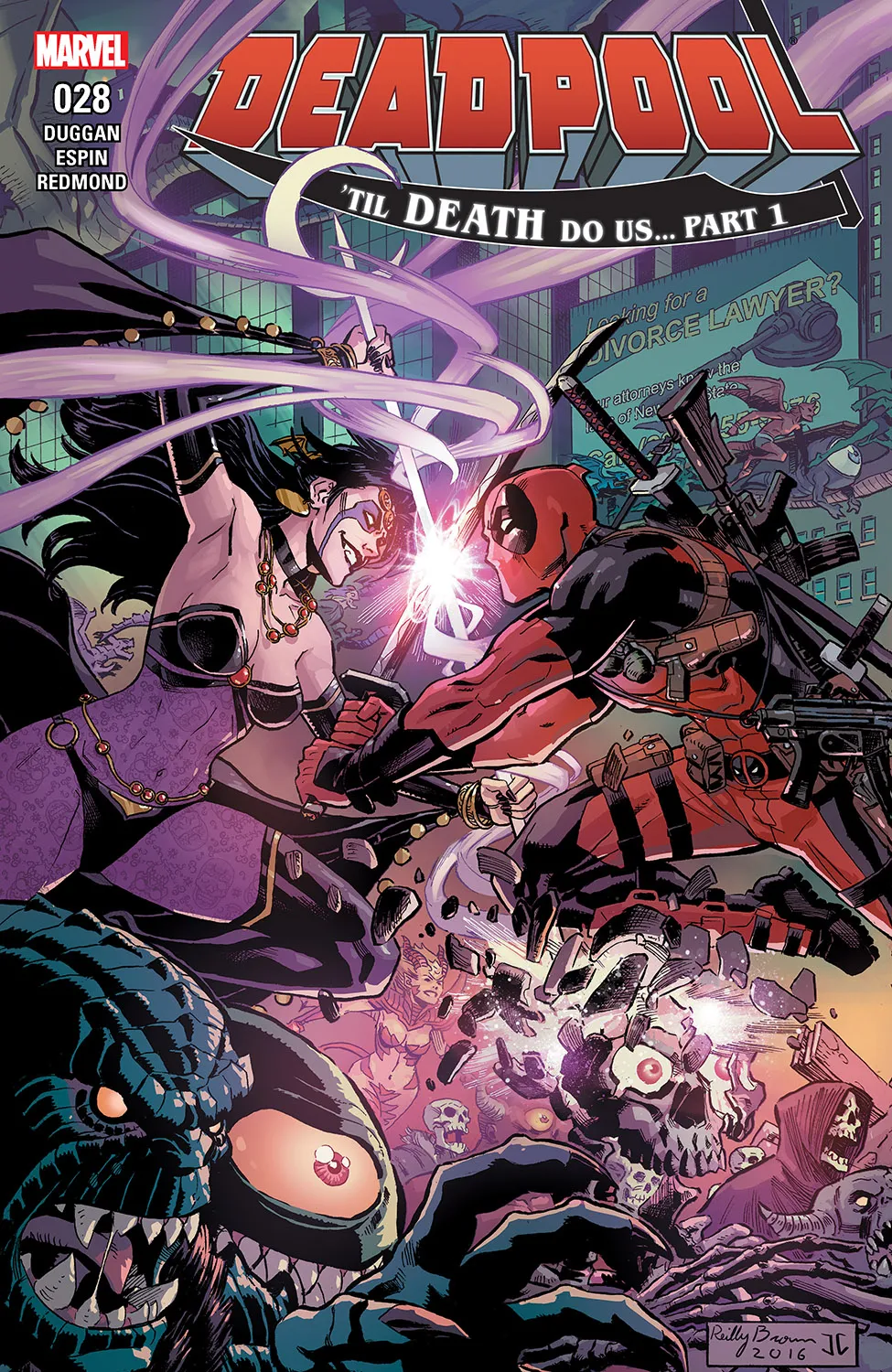 Couverture de Spider-Man/Deadpool (2016) #15