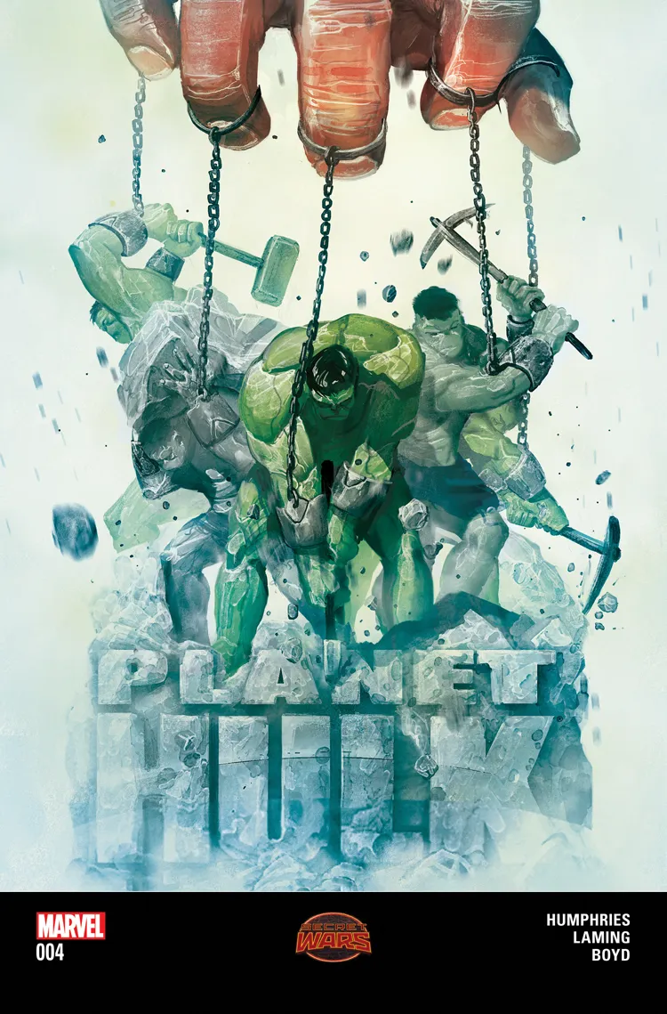Couverture de Planet Hulk (2015) #4
