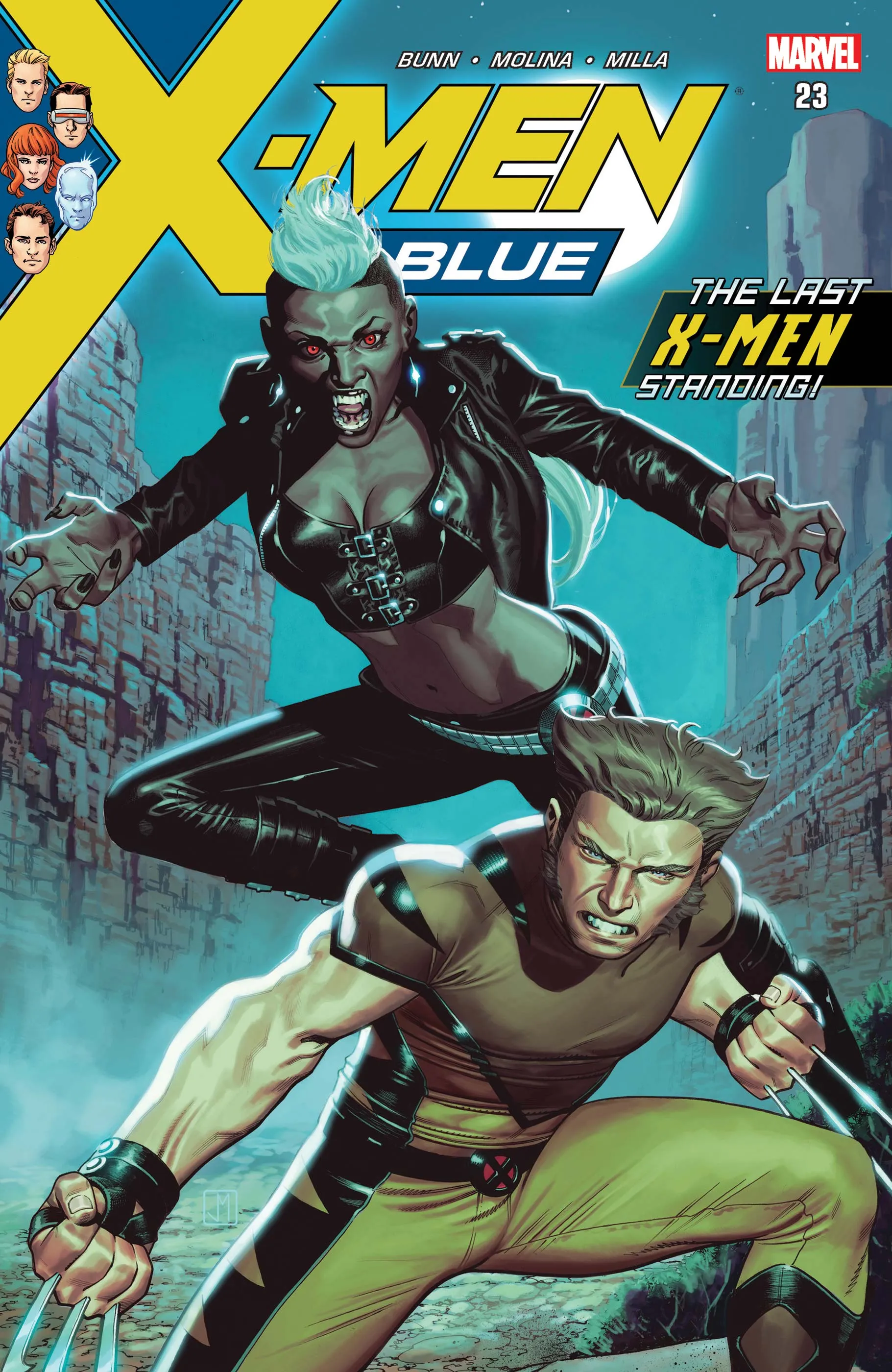 Couverture de X-Men: Blue (2017) #23