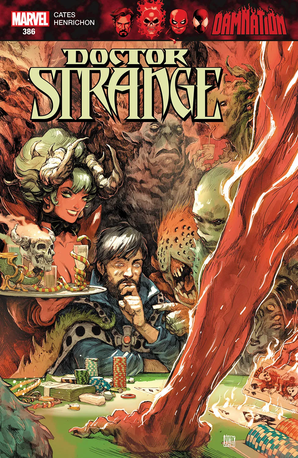 Couverture de Doctor Strange (2015) #386