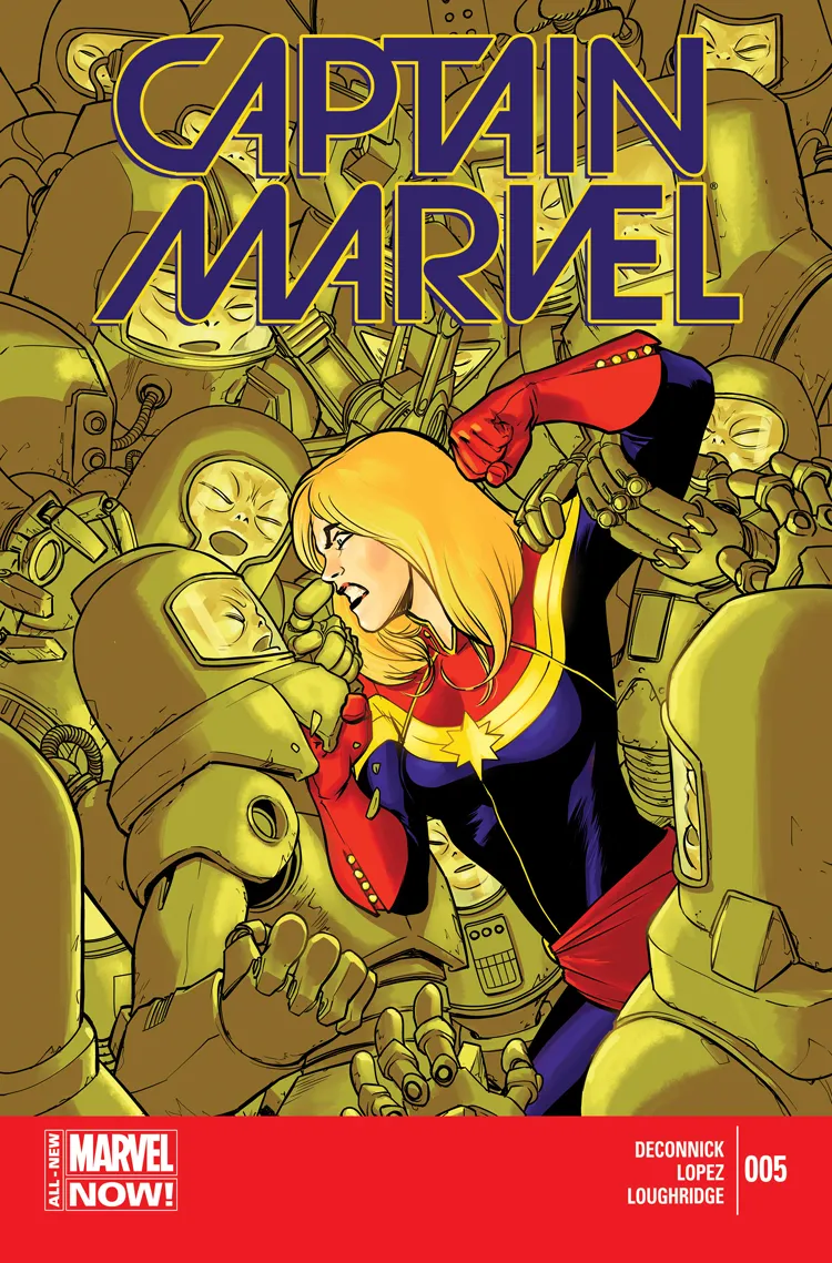 Couverture de Captain Marvel (2014) #5