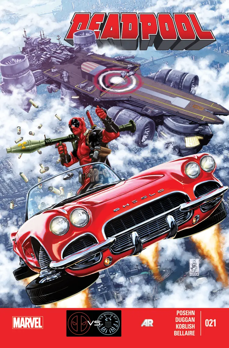 Couverture de Deadpool (2012) #21