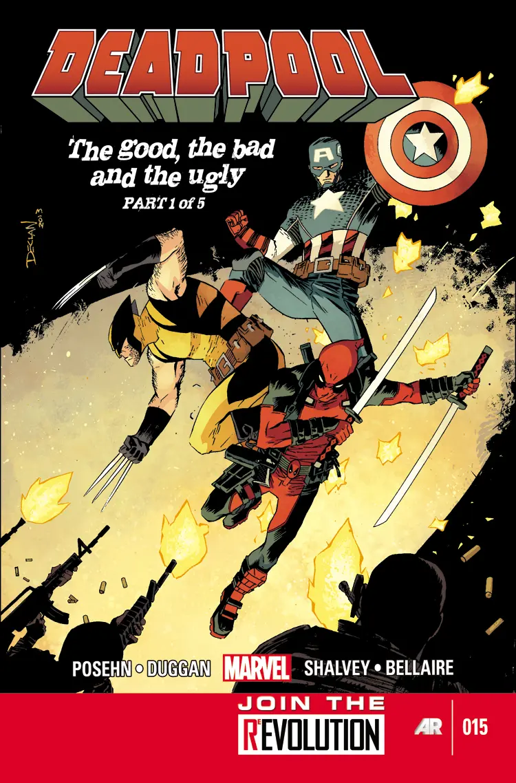 Couverture de Deadpool (2012) #15