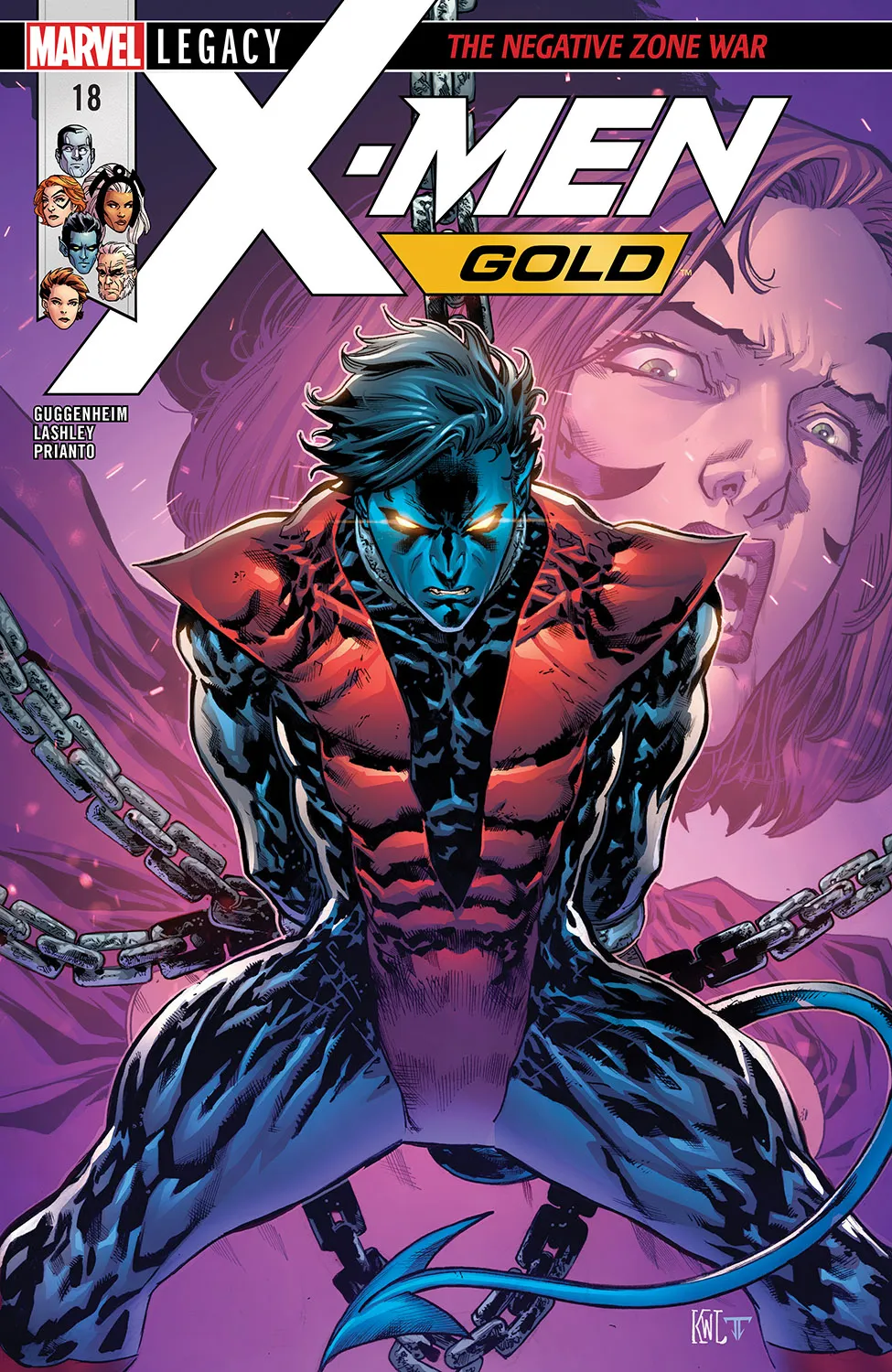 Couverture de X-Men: Gold (2017) #18